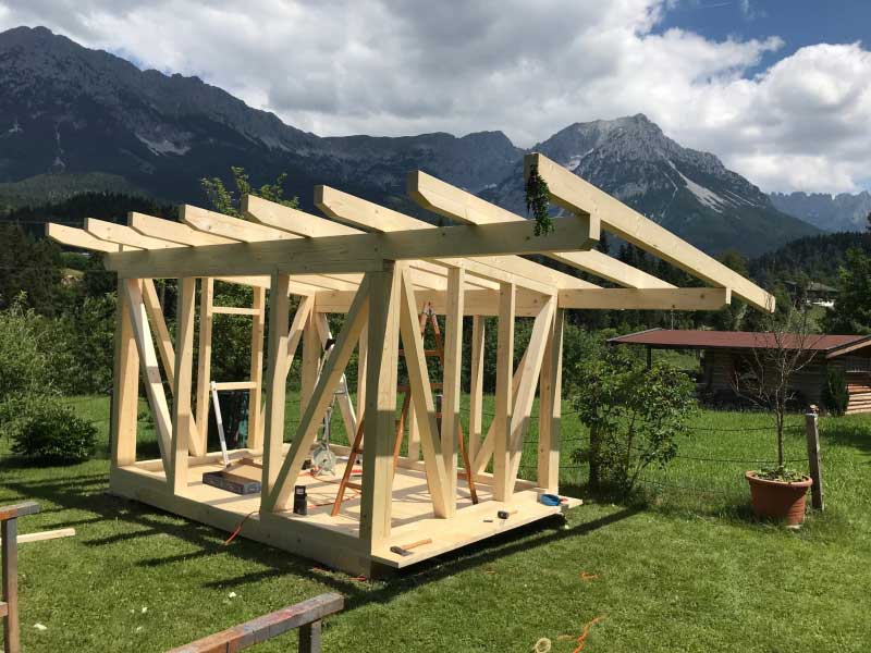 Gartenhaus-Bausatz aus Holz – die richtige Wahl?